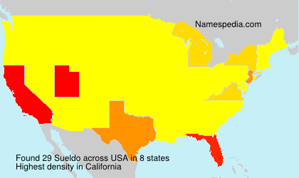 Surname Sueldo in USA Surname Sueldo in USA