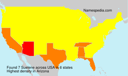 Surname Suelene in USA Surname Suelene in USA