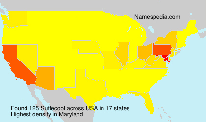 Surname Suffecool in USA Surname Suffecool in USA