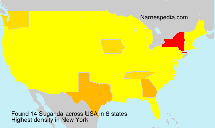 Surname Suganda in USA Surname Suganda in USA