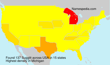 Surname Suggitt in USA Surname Suggitt in USA