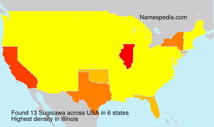 Surname Sugisawa in USA Surname Sugisawa in USA
