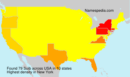 Surname Suib in USA Surname Suib in USA