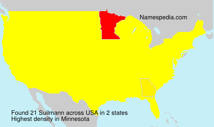 Surname Suilmann in USA Surname Suilmann in USA