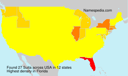 Surname Suita in USA Surname Suita in USA