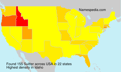Surname Suitter in USA Surname Suitter in USA
