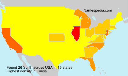 Surname Sujith in USA Surname Sujith in USA