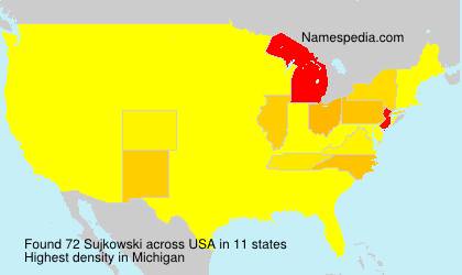 Surname Sujkowski in USA Surname Sujkowski in USA
