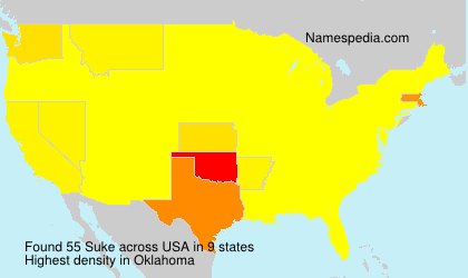 Surname Suke in USA Surname Suke in USA