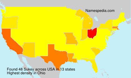 Surname Sukey in USA Surname Sukey in USA