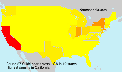 Surname Sukhjinder in USA Surname Sukhjinder in USA