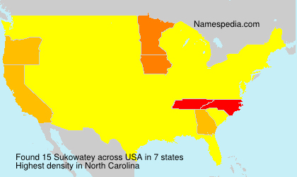 Surname Sukowatey in USA Surname Sukowatey in USA