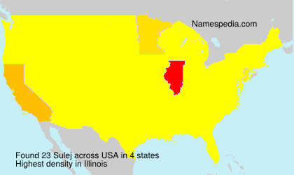Surname Sulej in USA Surname Sulej in USA