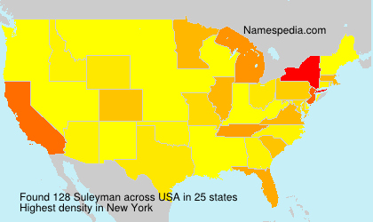Surname Suleyman in USA Surname Suleyman in USA