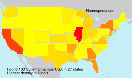 Surname Sulieman in USA Surname Sulieman in USA