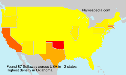 Surname Sullaway in USA Surname Sullaway in USA