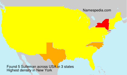 Surname Sulleman in USA Surname Sulleman in USA