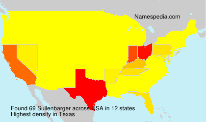 Surname Sullenbarger in USA Surname Sullenbarger in USA
