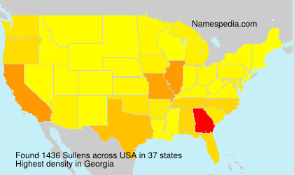 Surname Sullens in USA Surname Sullens in USA