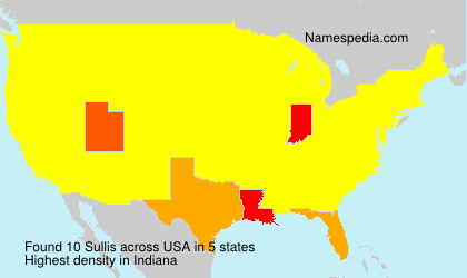 Surname Sullis in USA Surname Sullis in USA