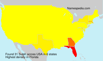 Surname Sulph in USA Surname Sulph in USA