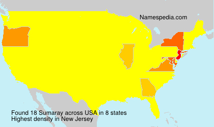 Surname Sumaray in USA Surname Sumaray in USA