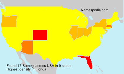 Surname Sumegi in USA Surname Sumegi in USA
