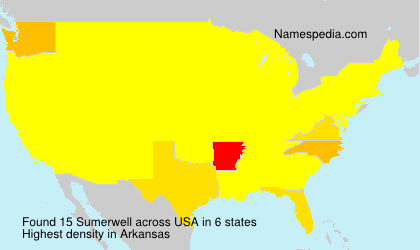 Surname Sumerwell in USA Surname Sumerwell in USA