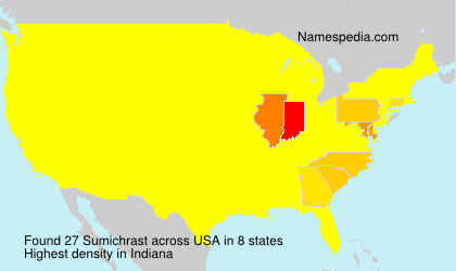 Surname Sumichrast in USA Surname Sumichrast in USA