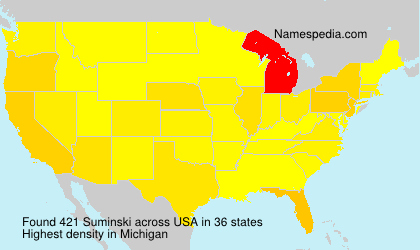 Surname Suminski in USA Surname Suminski in USA