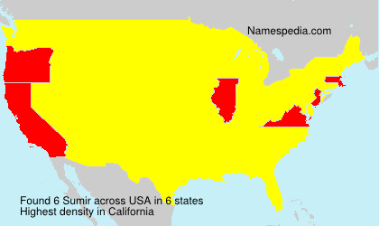Surname Sumir in USA Surname Sumir in USA