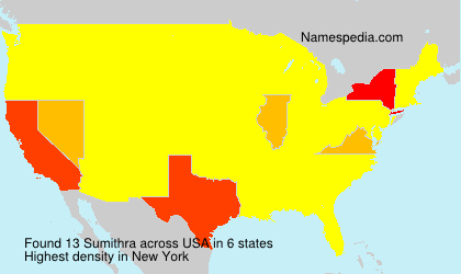 Surname Sumithra in USA Surname Sumithra in USA