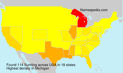 Surname Sumling in USA Surname Sumling in USA