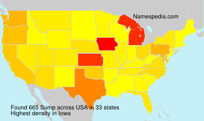 Surname Sump in USA Surname Sump in USA