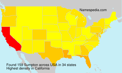 Surname Sumpton in USA Surname Sumpton in USA