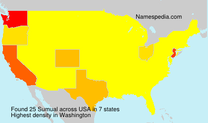 Surname Sumual in USA Surname Sumual in USA