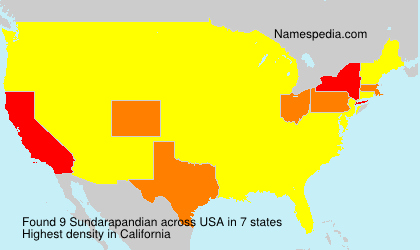 Surname Sundarapandian in USA Surname Sundarapandian in USA