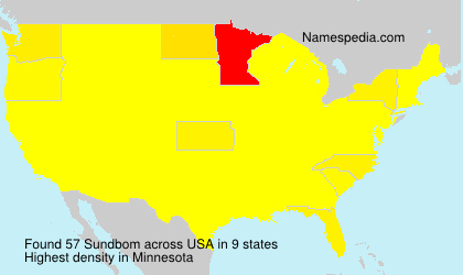 Surname Sundbom in USA Surname Sundbom in USA