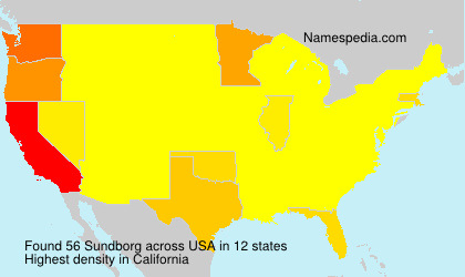 Surname Sundborg in USA Surname Sundborg in USA