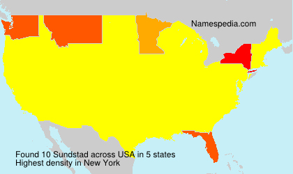 Surname Sundstad in USA Surname Sundstad in USA