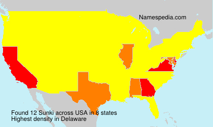 Surname Sunki in USA Surname Sunki in USA