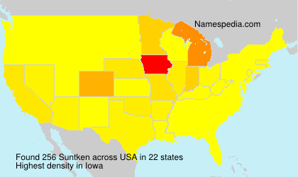 Surname Suntken in USA Surname Suntken in USA