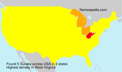 Surname Suraba in USA Surname Suraba in USA