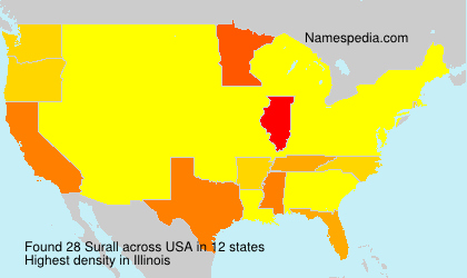 Surname Surall in USA Surname Surall in USA