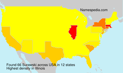 Surname Surawski in USA Surname Surawski in USA