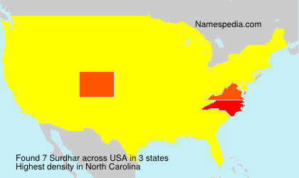 Surname Surdhar in USA Surname Surdhar in USA