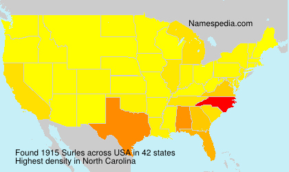 Surname Surles in USA Surname Surles in USA