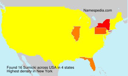 Surname Surnicki in USA Surname Surnicki in USA