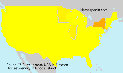 Surname Surtel in USA Surname Surtel in USA