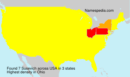 Surname Susevich in USA Surname Susevich in USA